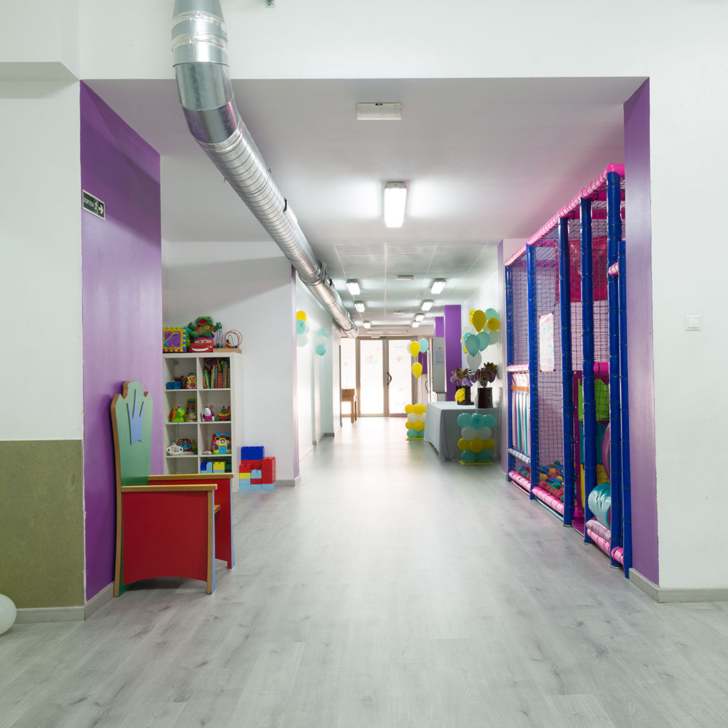 Espacio del local de fiestas infantiles Festial
